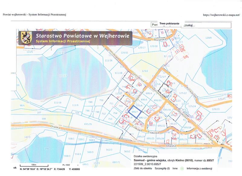 Działka budowlana 1096&nbsp;m², Kielno, Nagietkowa - zdjęcie 3