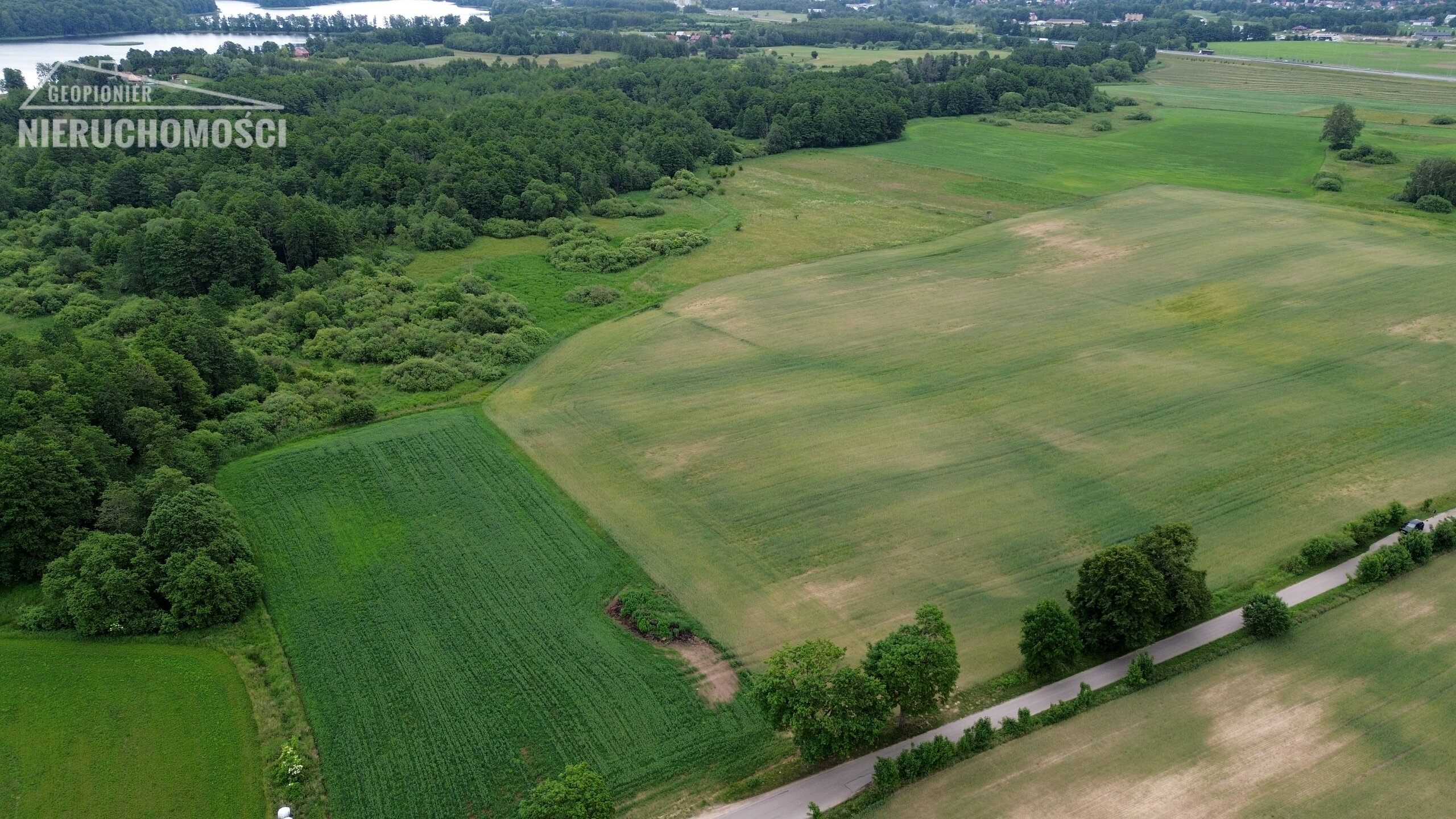 Mazury - Ostróda - Miłmłyn ul. Mazurska, działka budowlana 4700 m2 - zdjęcie 5
