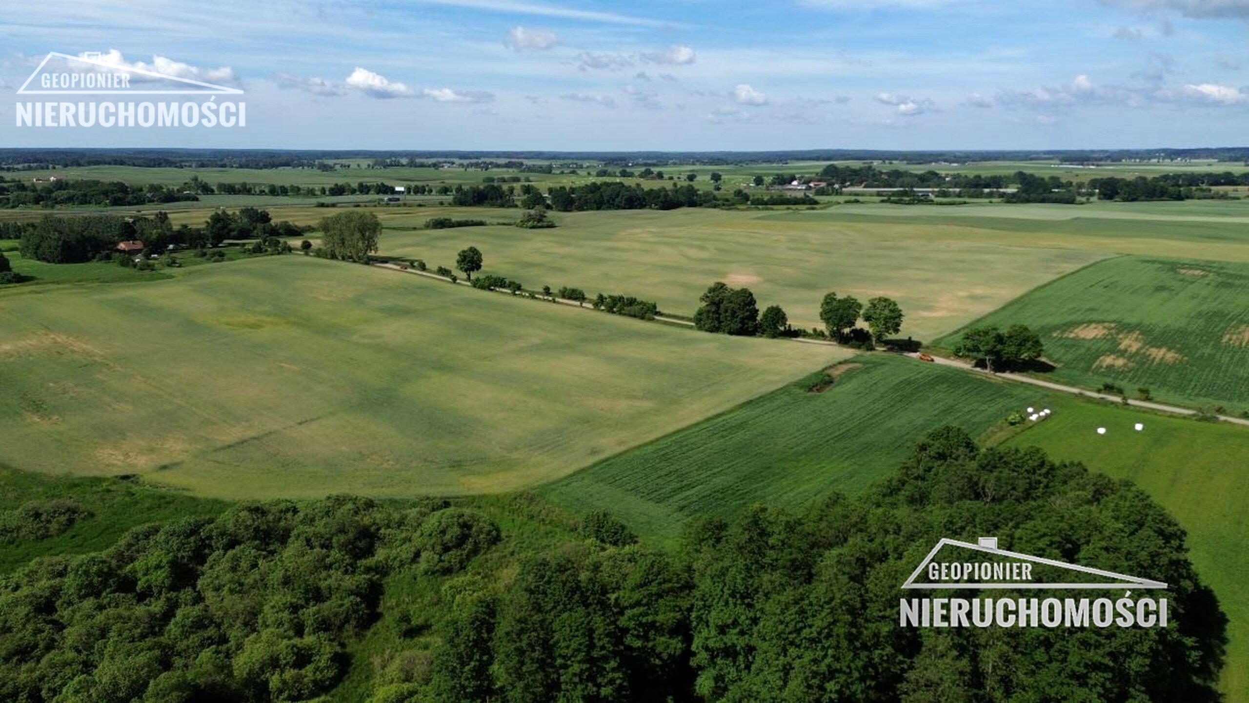 Mazury - Ostróda - Miłmłyn ul. Mazurska, działka budowlana 4700 m2 - zdjęcie 11