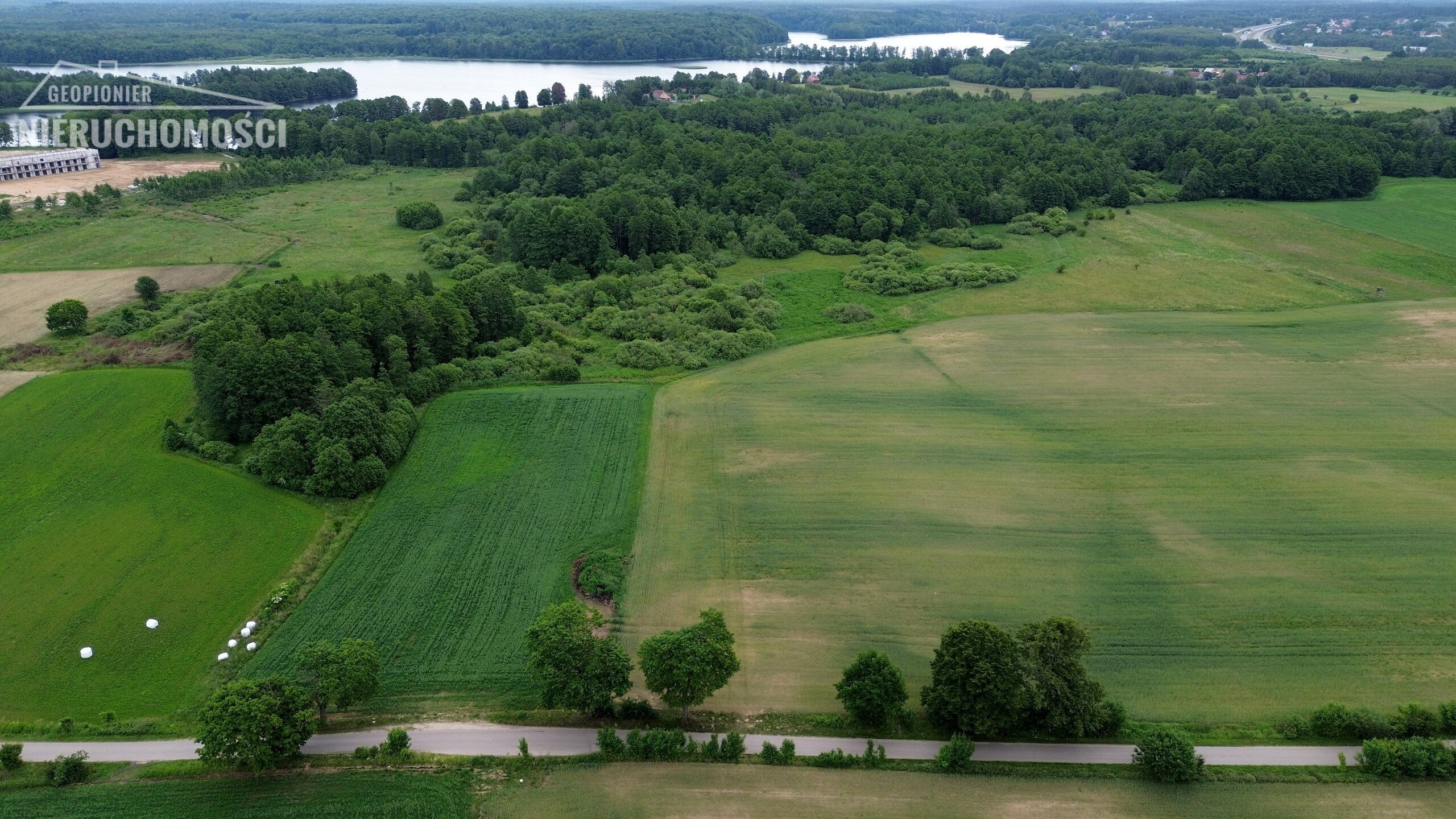 Mazury - Ostróda - Miłmłyn ul. Mazurska, działka budowlana 4700 m2 - zdjęcie 6