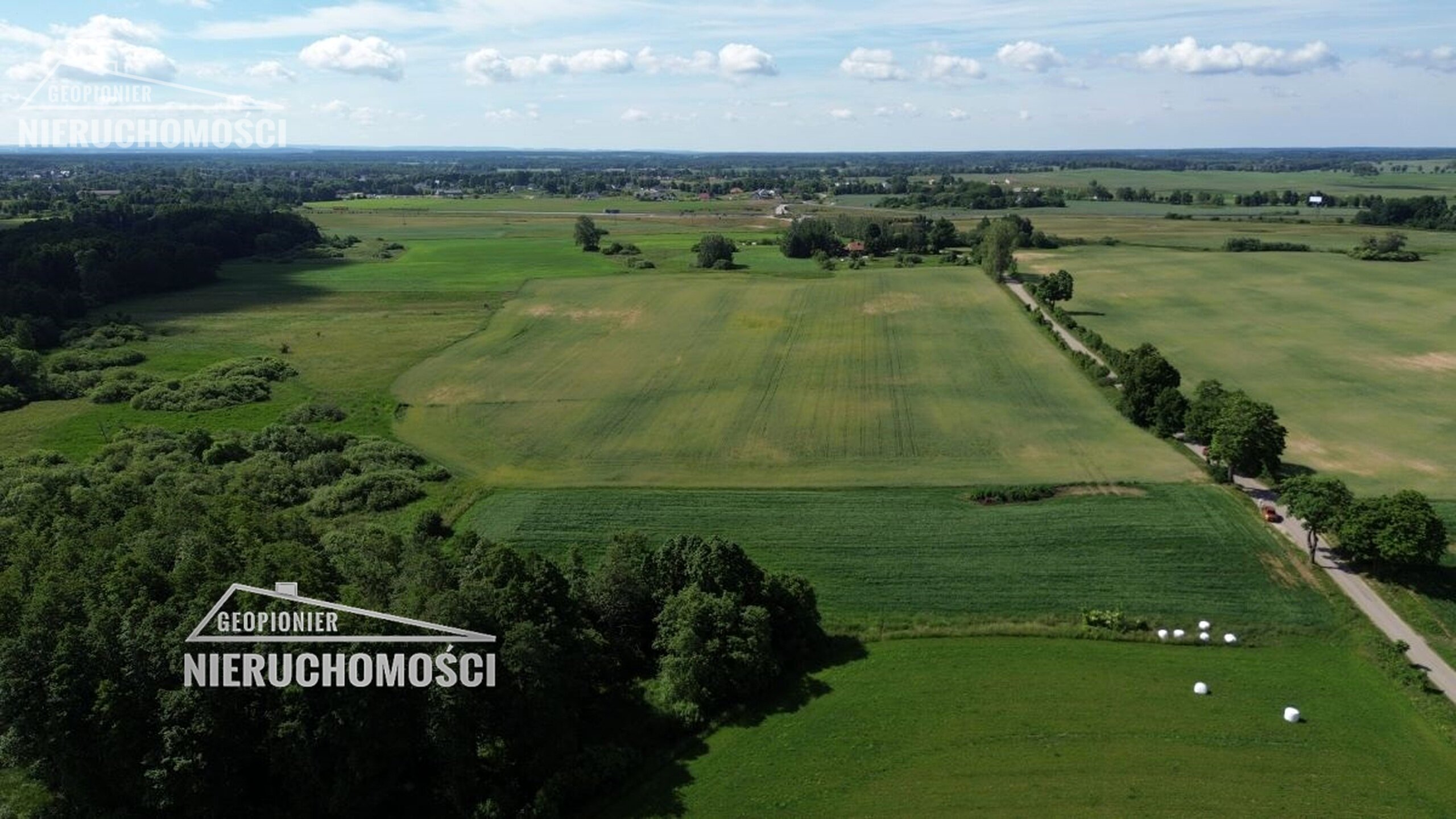 Mazury - Ostróda - Miłmłyn ul. Mazurska, działka budowlana 4700 m2 - zdjęcie 12