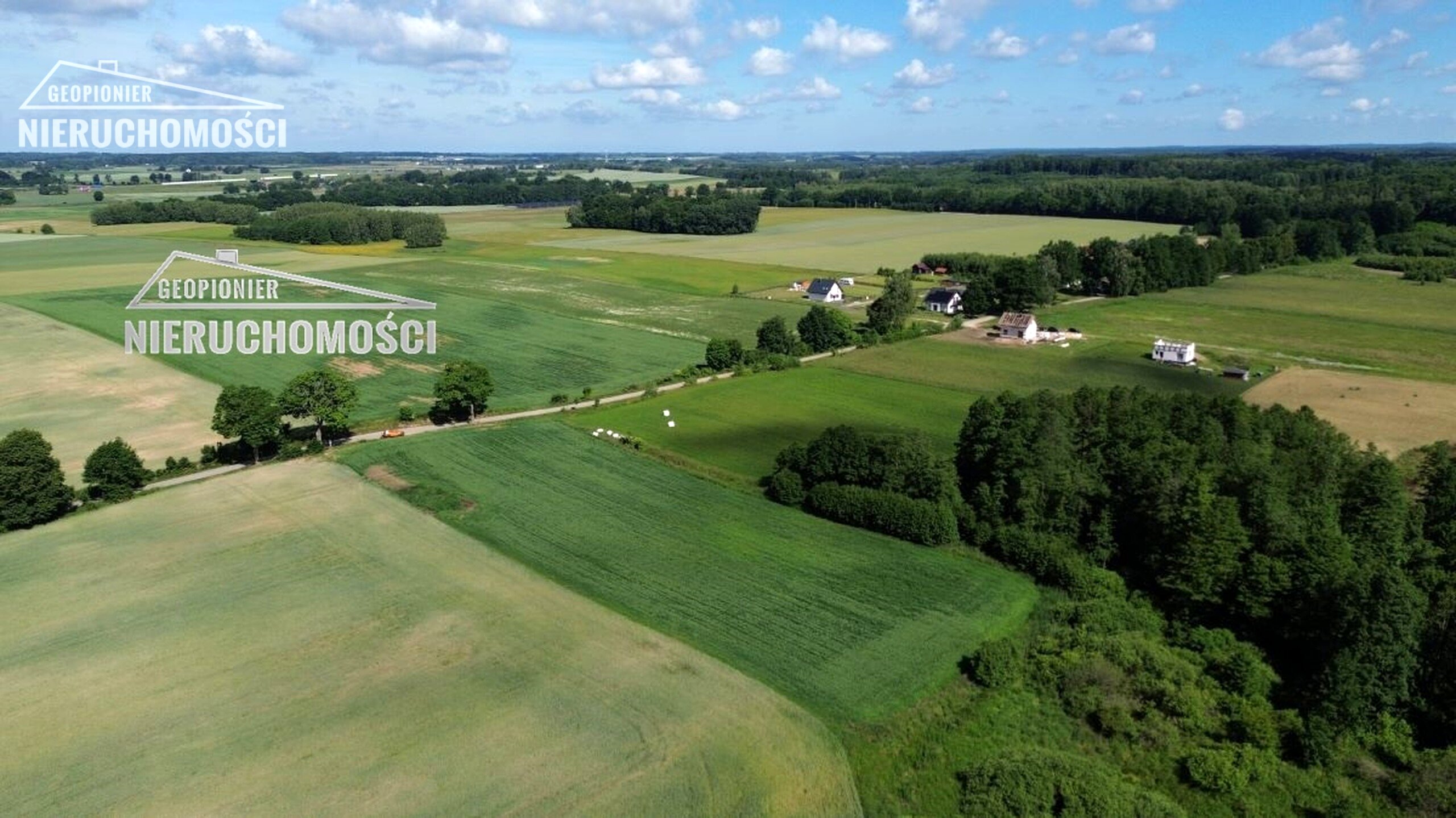 Mazury - Ostróda - Miłmłyn ul. Mazurska, działka budowlana 4700 m2 - zdjęcie 9
