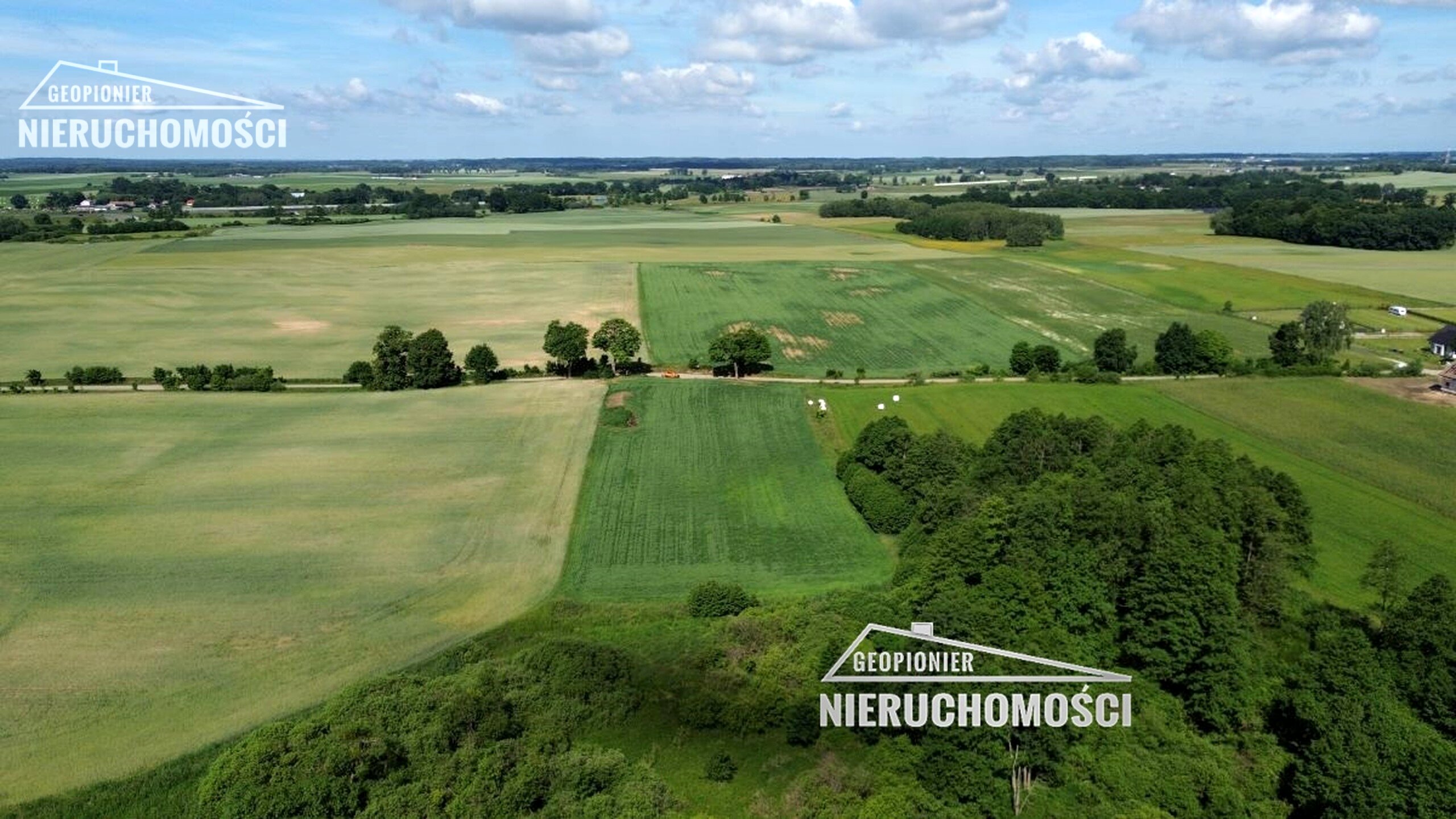 Mazury - Ostróda - Miłmłyn ul. Mazurska, działka budowlana 4700 m2 - zdjęcie 10
