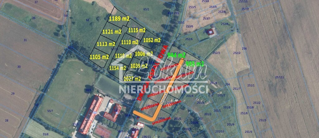 Działka budowlana 1105 m², Dębice - zdjęcie 2