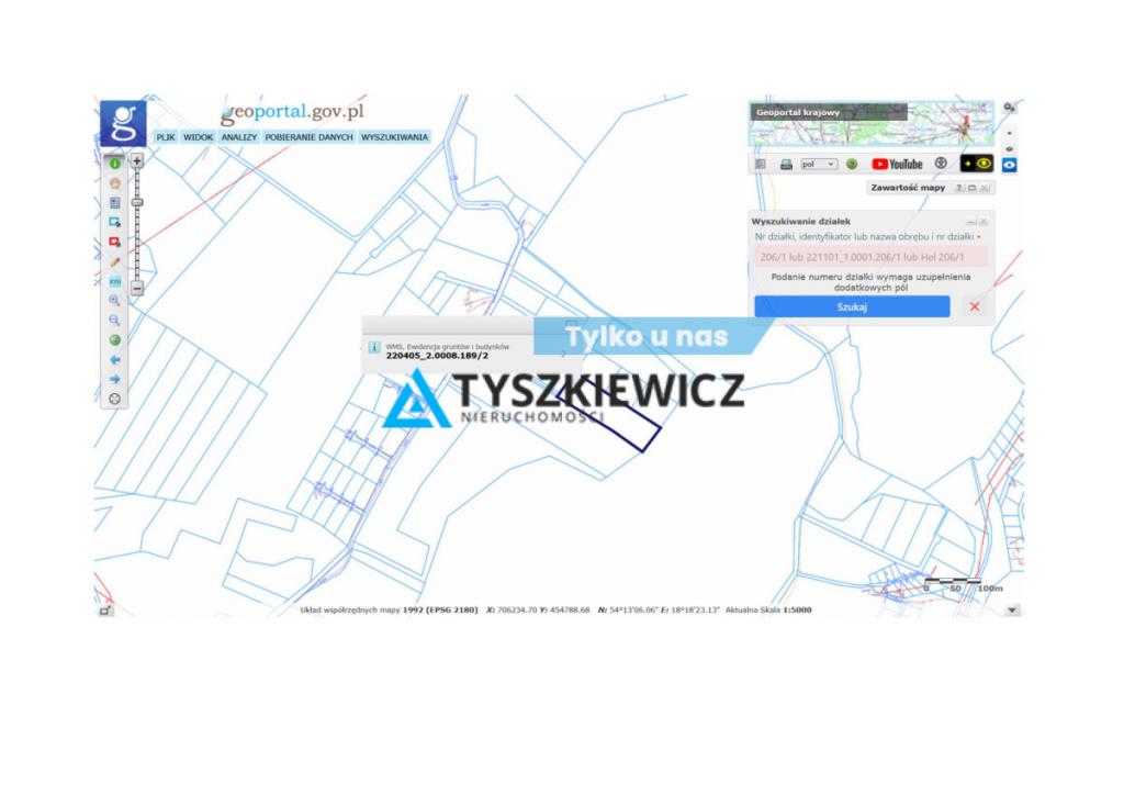 Działka inwestycyjna Michalin gm Przywidz - zdjęcie 1