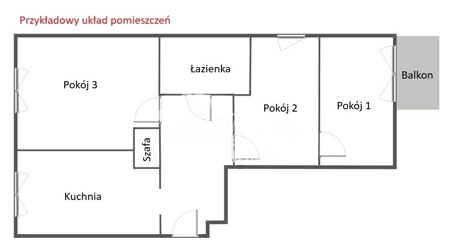 Mieszkanie 54,12&nbsp;m², Szczecin - zdjęcie 8