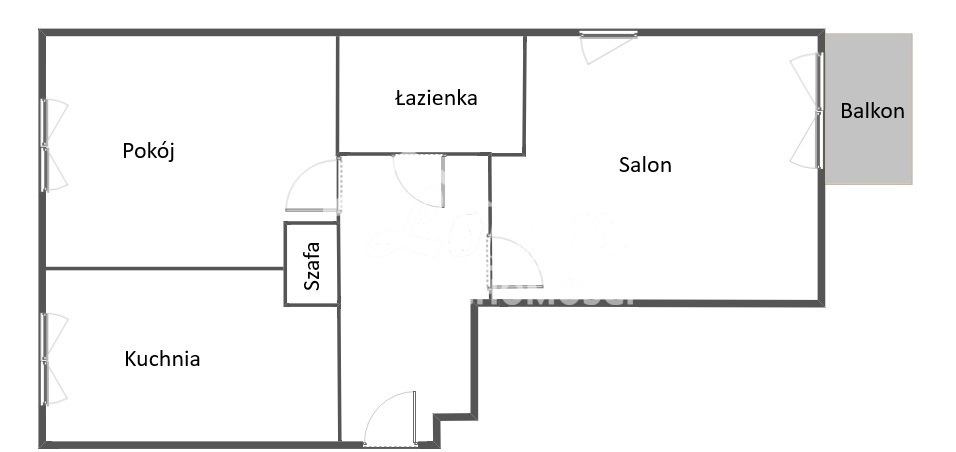 Mieszkanie 54,12&nbsp;m², Szczecin - zdjęcie 7