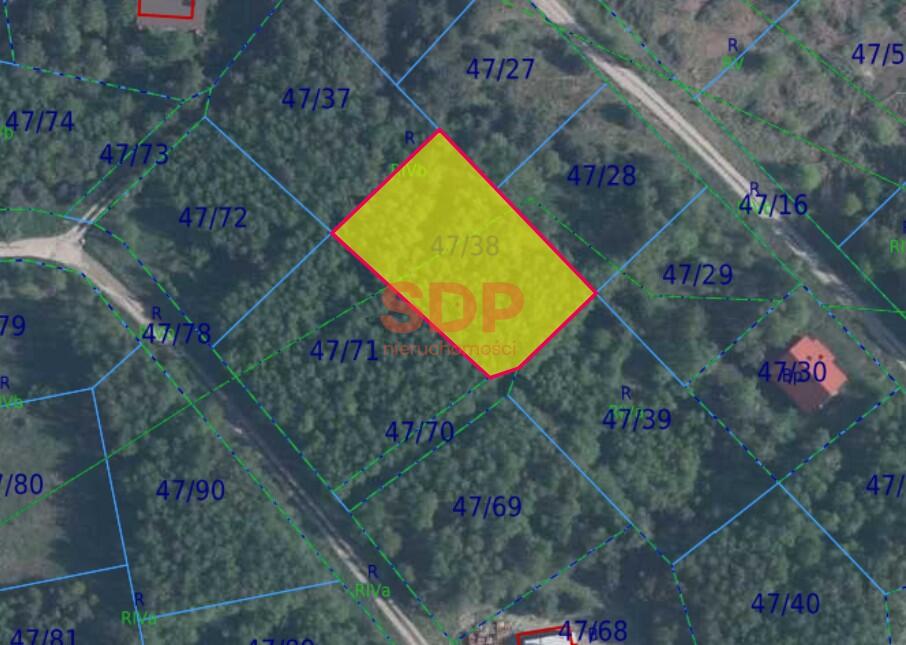 Działka budowlana 1196 m², Miłoszyce, Bzowa - zdjęcie 1