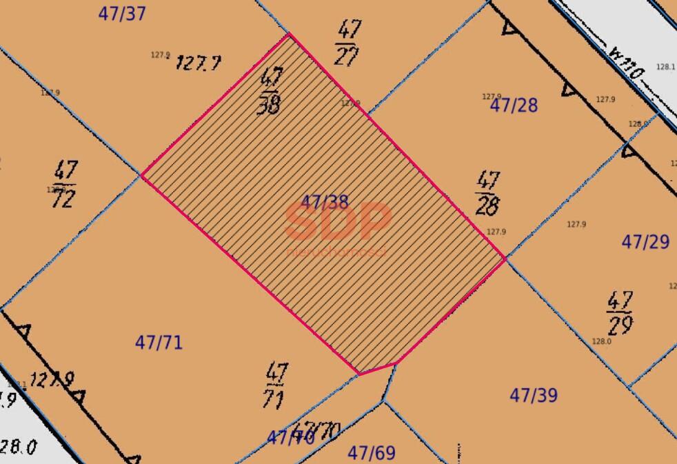 Działka budowlana 1196 m², Miłoszyce, Bzowa - zdjęcie 3