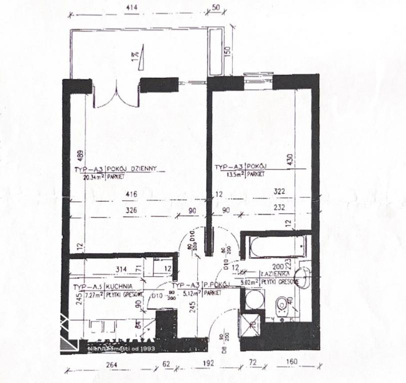 Mieszkanie 51&nbsp;m², Kraków, Łokietka - zdjęcie 15