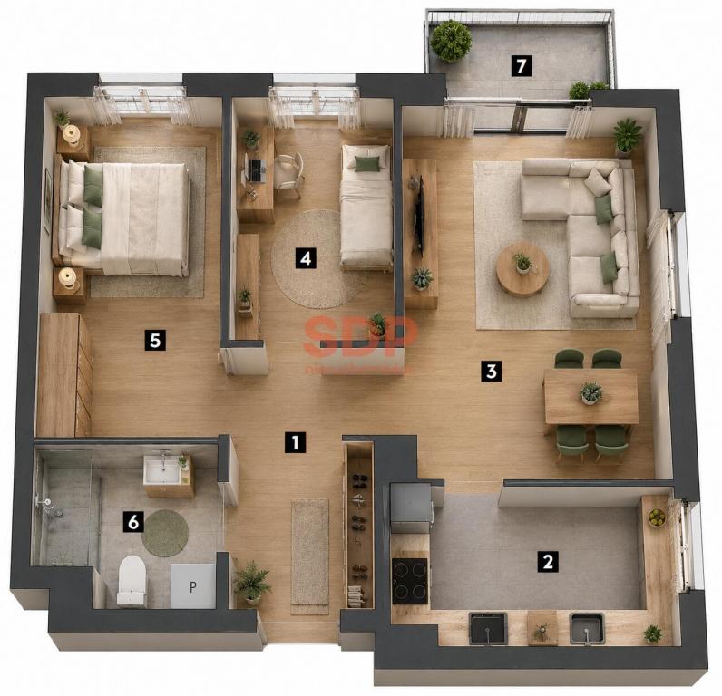 Mieszkanie 55 m², Wrocław, Fabryczna, Nowodworska - zdjęcie 3