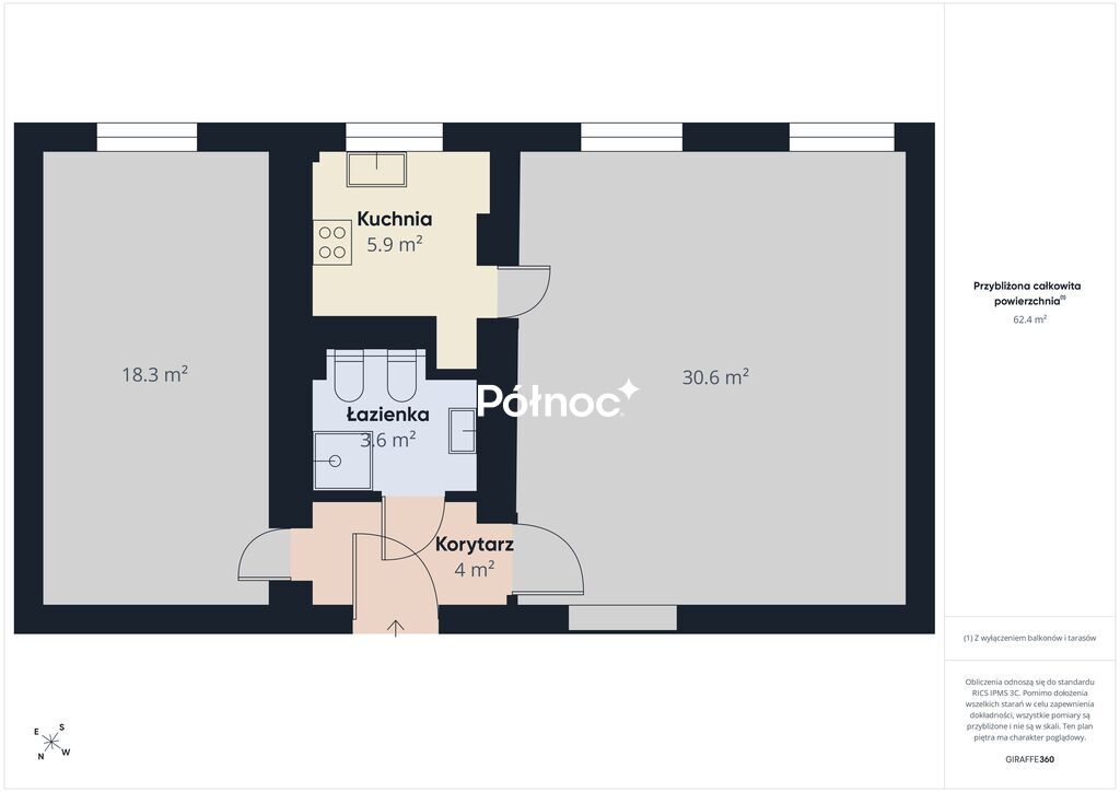 Lokal biurowy do wynajęcia, 60,3 m², Białystok, Centrum, św. Rocha - zdjęcie 4