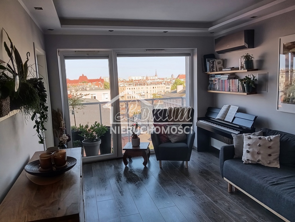 Mieszkanie 51,39&nbsp;m², Szczecin, Śródmieście, ks. Piotra Ściegiennego - zdjęcie 2