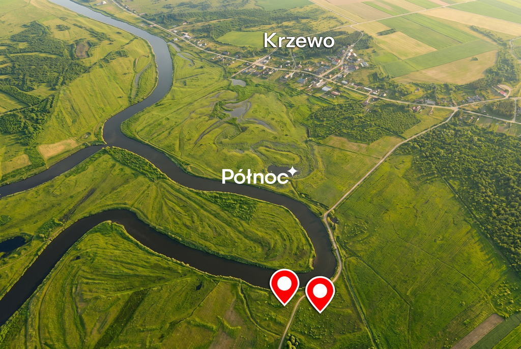 Działka rolna 8000 m², Krzewo - zdjęcie 3