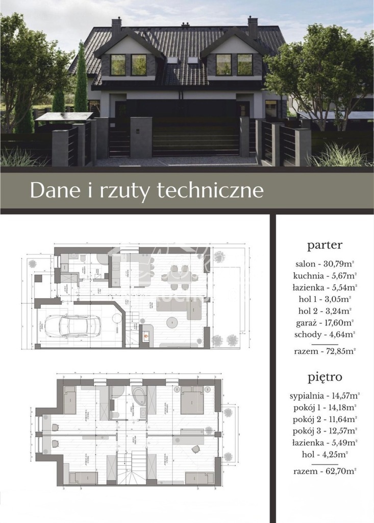 Dom 135,55&nbsp;m², Dobra, Biedronki - zdjęcie 8