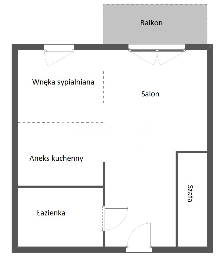 Mieszkanie 30,92&nbsp;m², Szczecin - zdjęcie 9