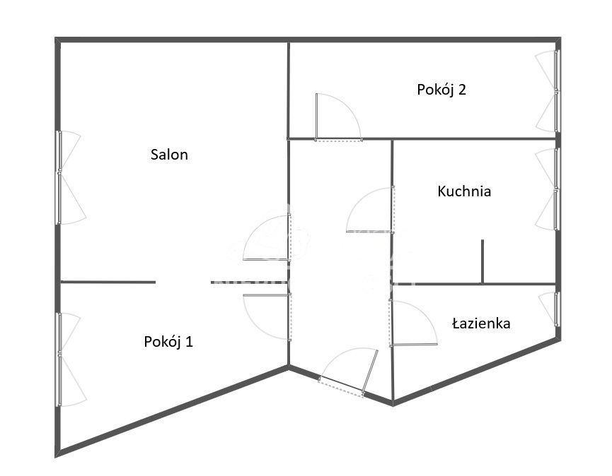 Mieszkanie 54,61&nbsp;m², Szczecin - zdjęcie 16