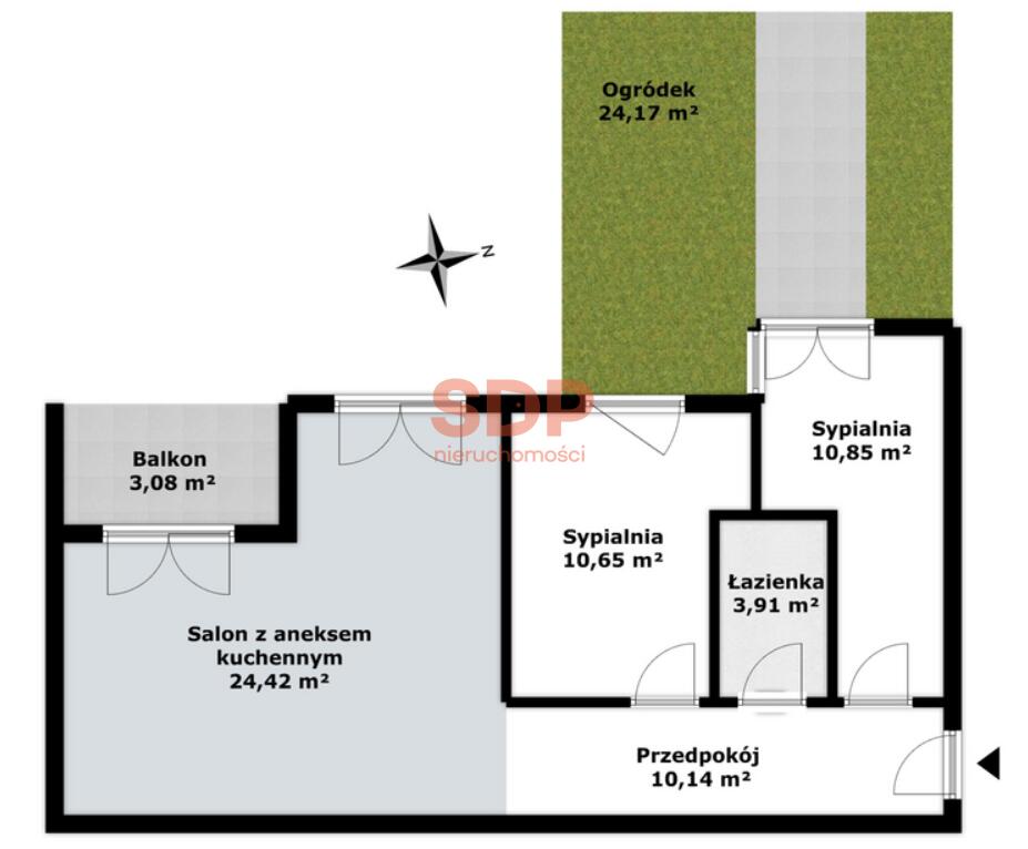 Mieszkanie 59 m², Wrocław, Bieńkowskiego - zdjęcie 4