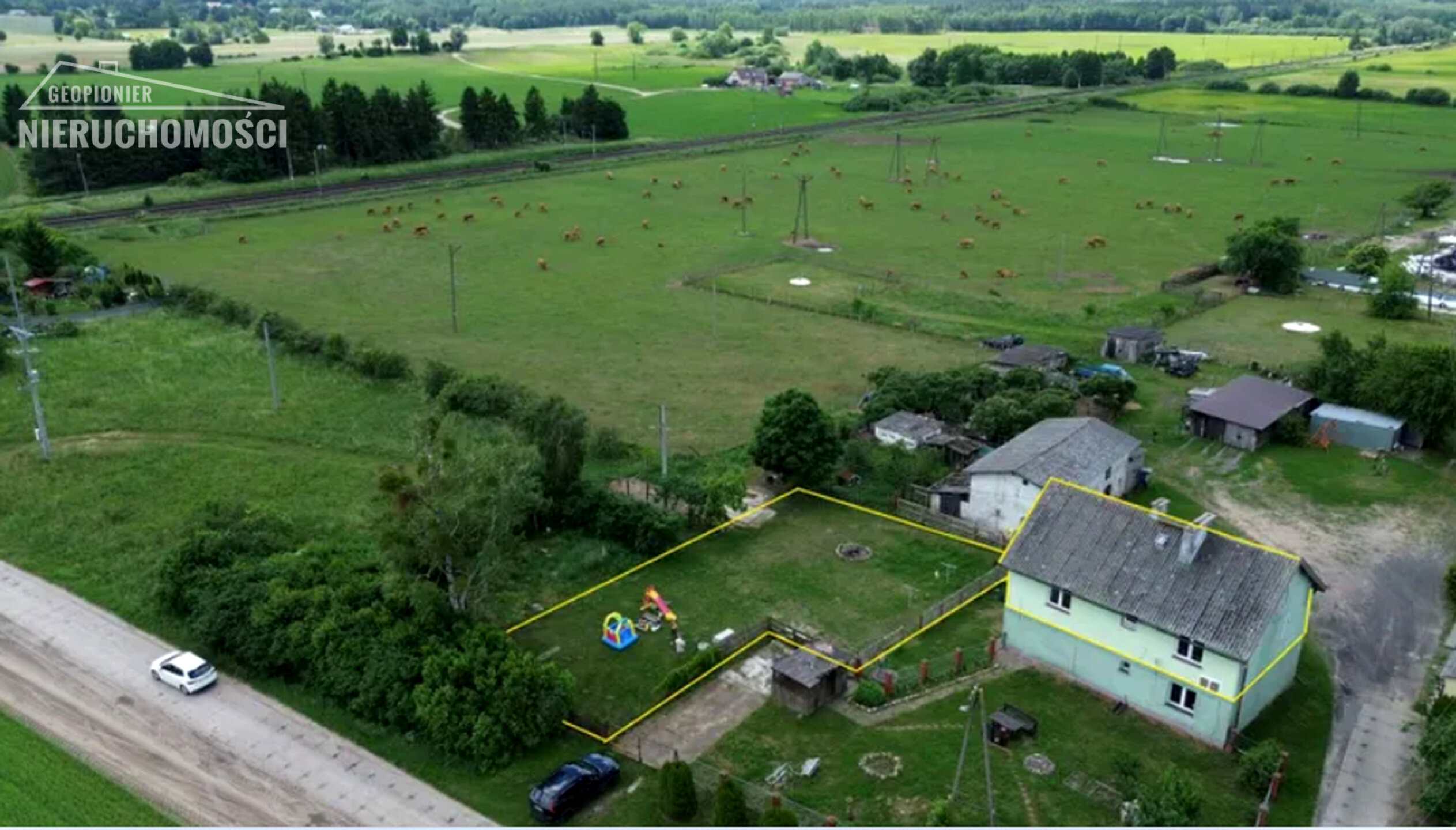 Mieszkanie z ogródkiem na sprzedaż Tyrowo, tylko 6 km od Ostródy - zdjęcie 1