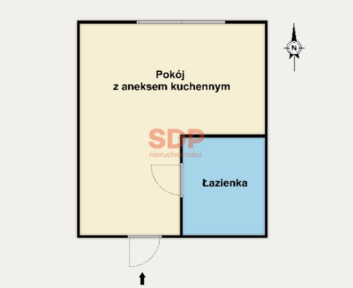 Mieszkanie 17 m², Łódź, Widzew, Nawrot - zdjęcie 8