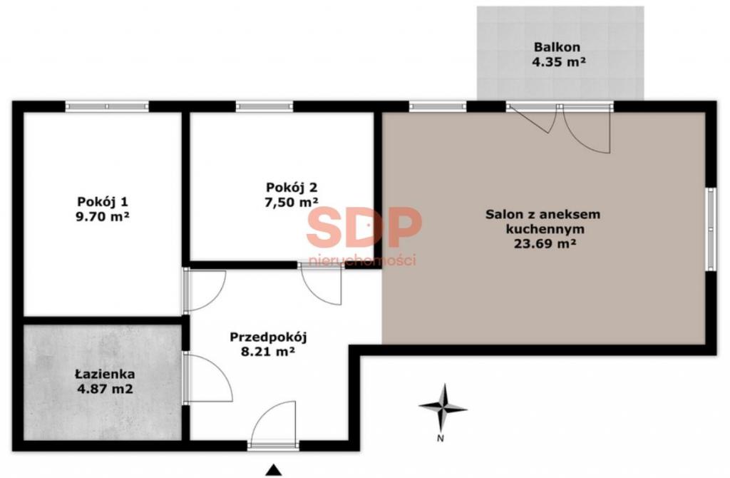 Mieszkanie 54 m², Zabrodzie, Zabrodzie - zdjęcie 4