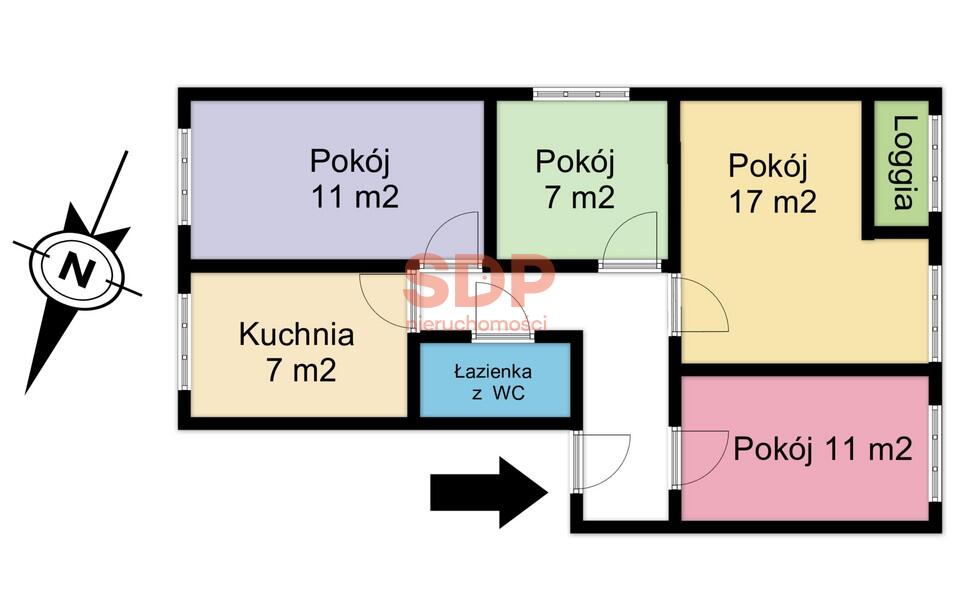 Mieszkanie 70&nbsp;m², Wrocław, Pl. Świętego Macieja - zdjęcie 8