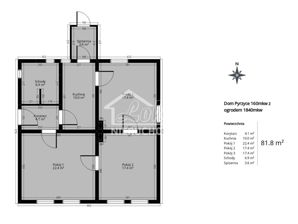 Dom 160&nbsp;m², Pyrzyce, Warszawska - zdjęcie 17