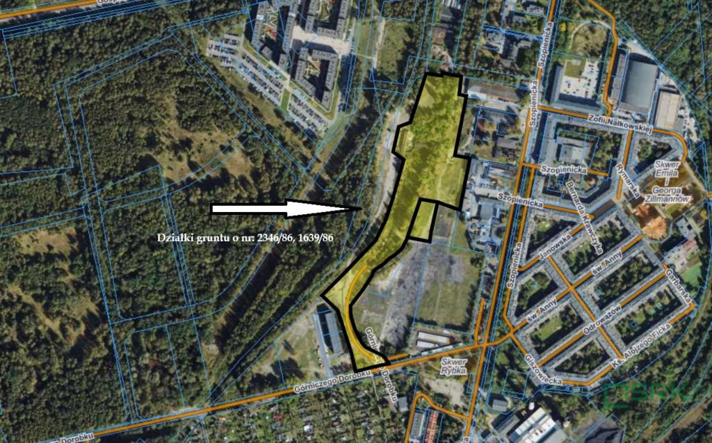 Działka inwestycyjna 4,20 ha, Katowice, Górniczego Dorobku - zdjęcie 1
