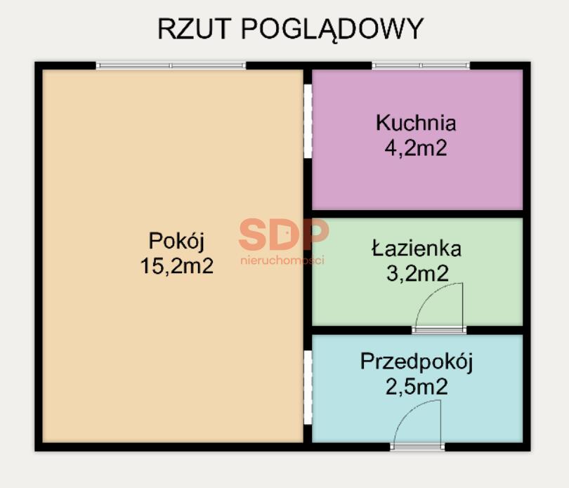 Mieszkanie 25&nbsp;m², Mysłowice, Wyspiańskiego Stanisława - zdjęcie 11