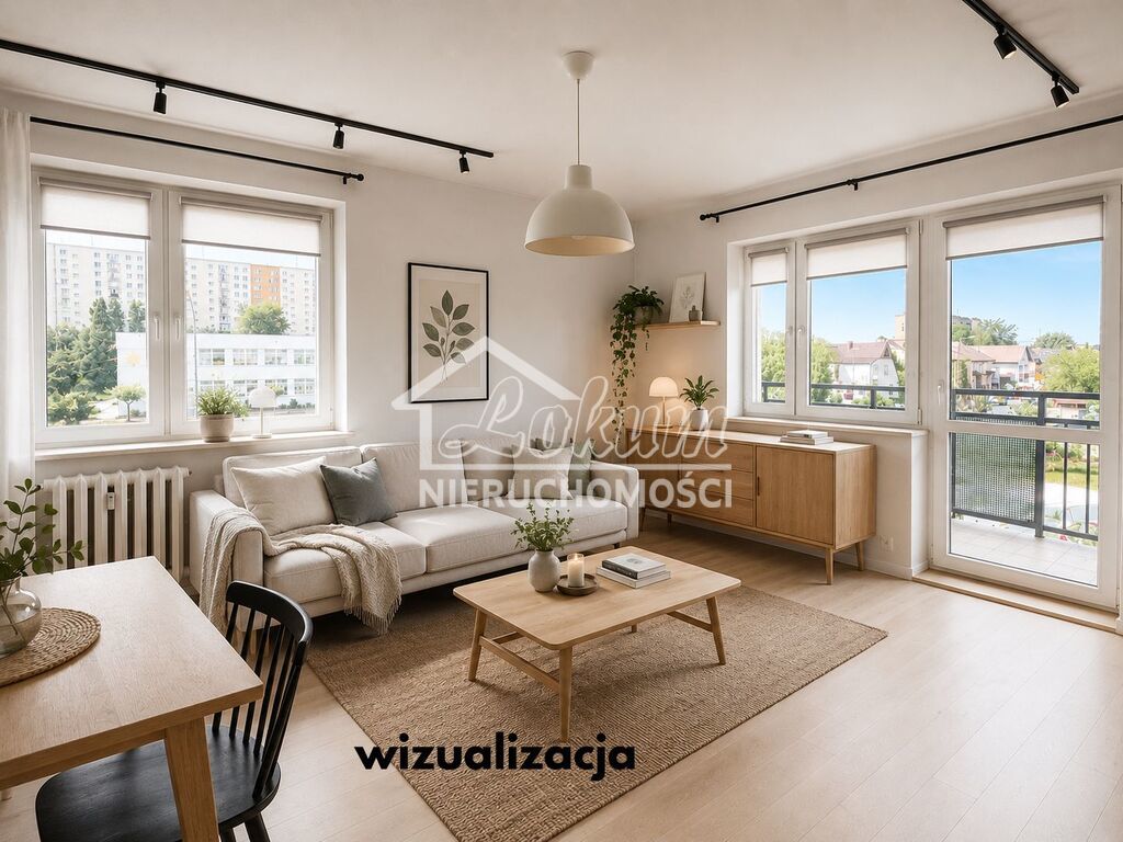 Mieszkanie 53 m², Szczecin, Słoneczne, Aleksandra Kostki Napierskiego - zdjęcie 2
