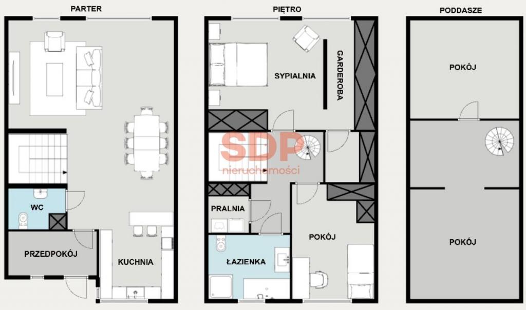 Dom 139&nbsp;m², Wrocław, Fabryczna, Pucka - zdjęcie 14