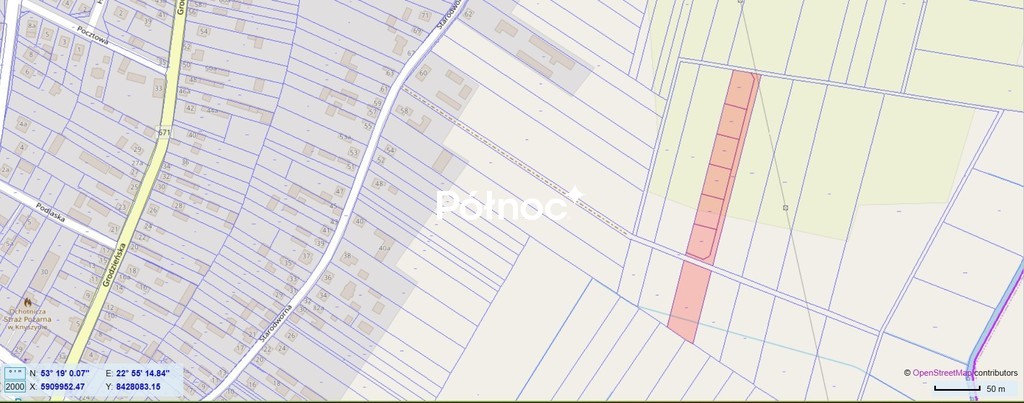 Działka budowlana 900 m², Knyszyn - zdjęcie 13