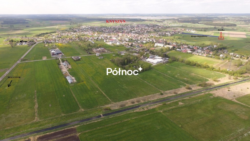 Działka budowlana 900 m², Knyszyn - zdjęcie 7