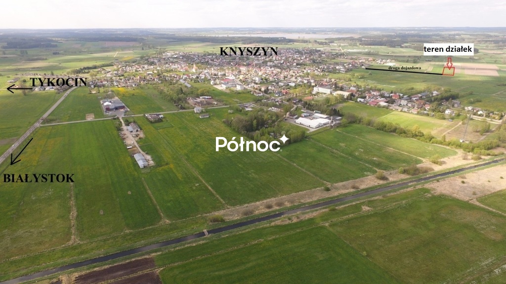 Działka budowlana 900 m², Knyszyn - zdjęcie 8
