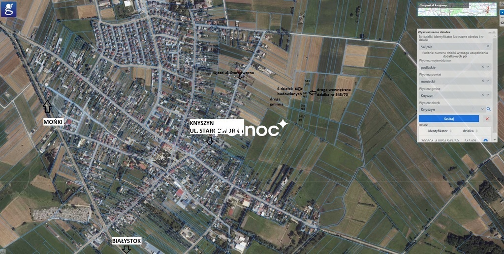 Działka budowlana 900 m², Knyszyn - zdjęcie 12