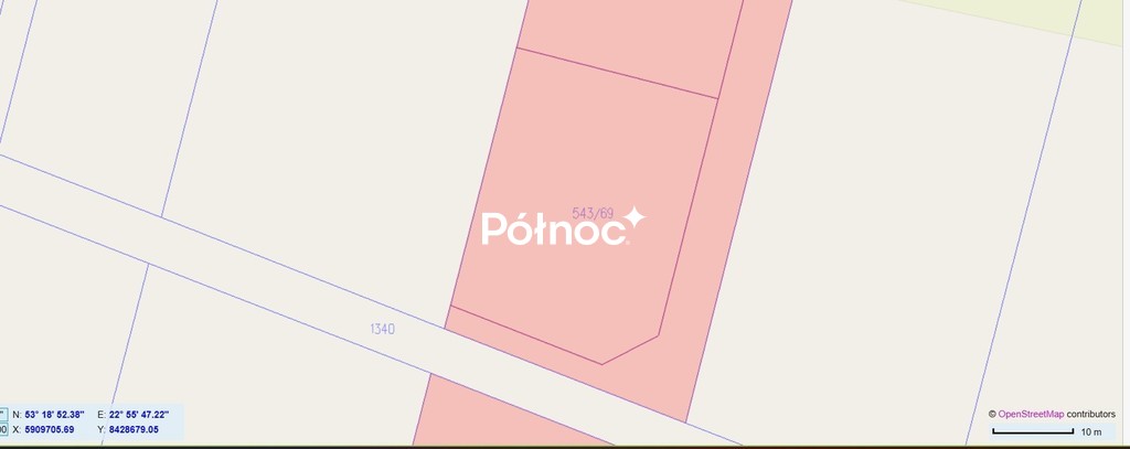 Działka budowlana 900 m², Knyszyn - zdjęcie 10