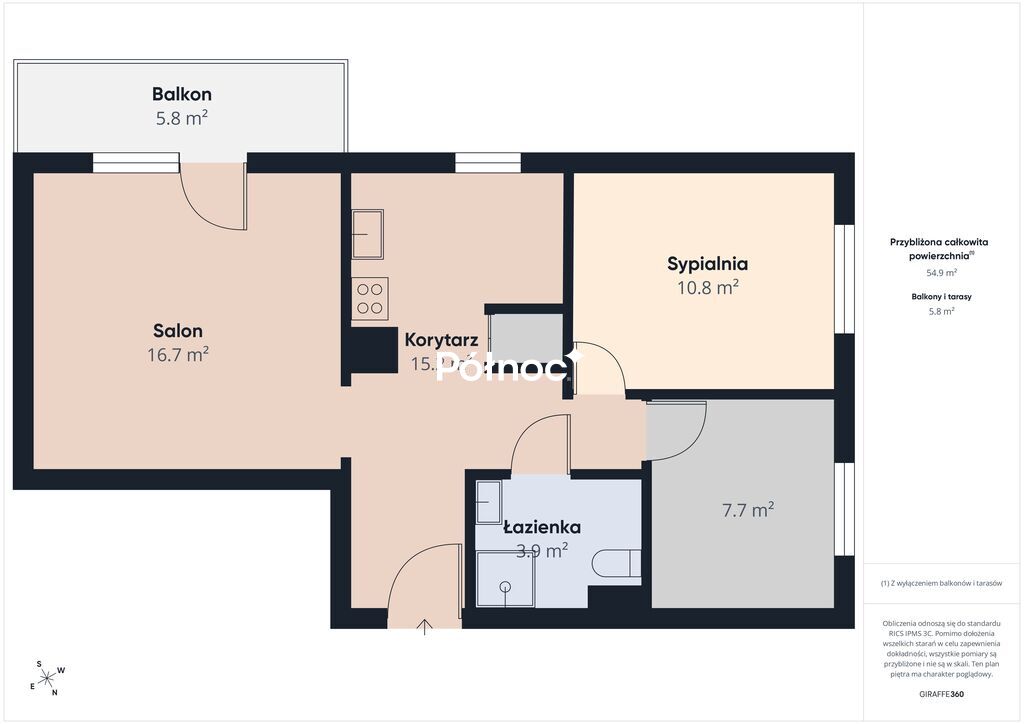 Mieszkanie 55,95 m², Białystok - zdjęcie 17