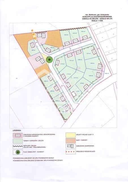 Działka budowlana 1300 m², Bielkowo - zdjęcie 5