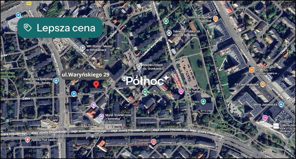 Mieszkanie 61 m², Białystok, Centrum, Ludwika Waryńskiego - zdjęcie 19