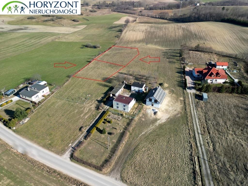 Działka budowlana 889&nbsp;m², Łapino Kartuskie - zdjęcie 2