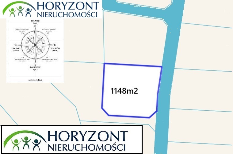 Działka budowlana 1148&nbsp;m², Kczewo - zdjęcie 3