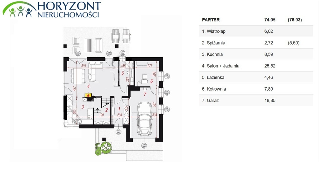 Dom 136,21&nbsp;m², Chwaszczyno - zdjęcie 4