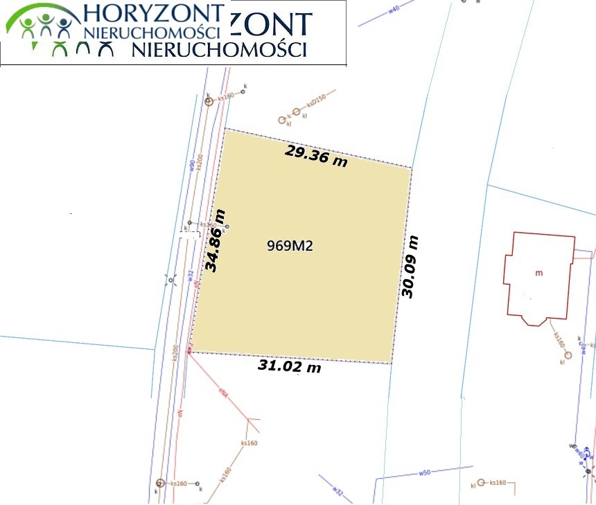 Działka budowlana 969 m², Szymbark, Kwiatowa - zdjęcie 9