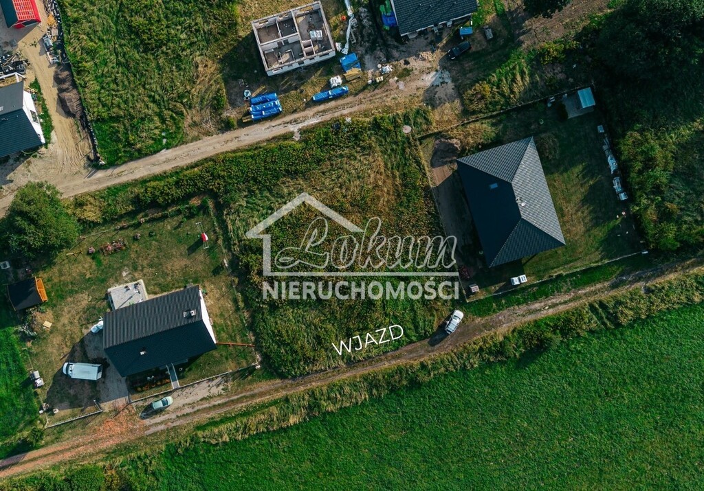 Działka budowlana 1212&nbsp;m², Rurzyca - zdjęcie 3