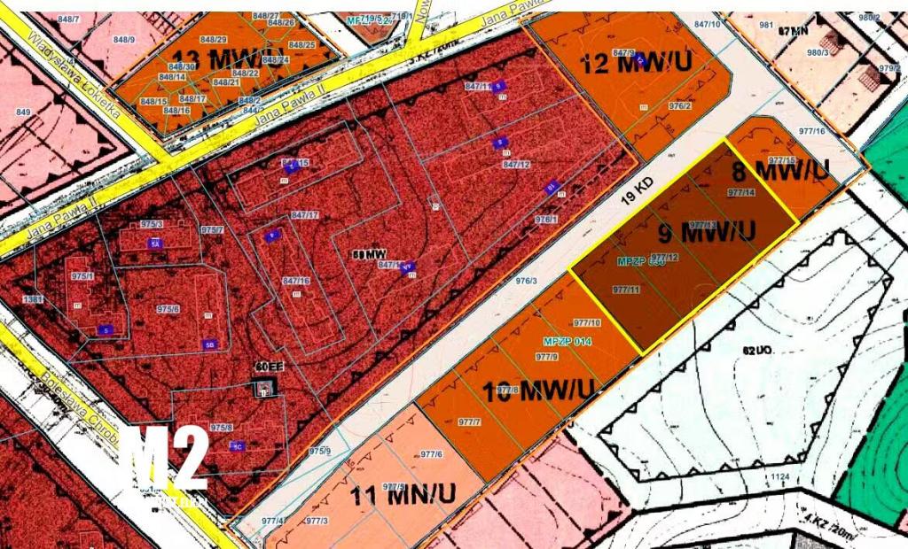 Działka budowlana 5710&nbsp;m², Węgorzewo, Jana Pawła II - zdjęcie 2