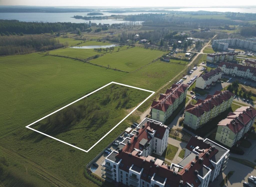 Działka budowlana 5710&nbsp;m², Węgorzewo, Jana Pawła II - zdjęcie 3