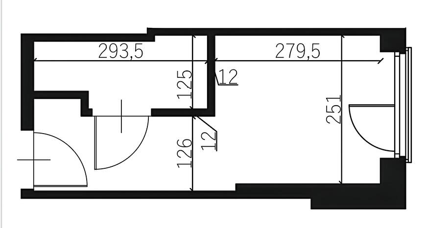 Mieszkanie 14&nbsp;m², Ełk, Pułaskiego - zdjęcie 6