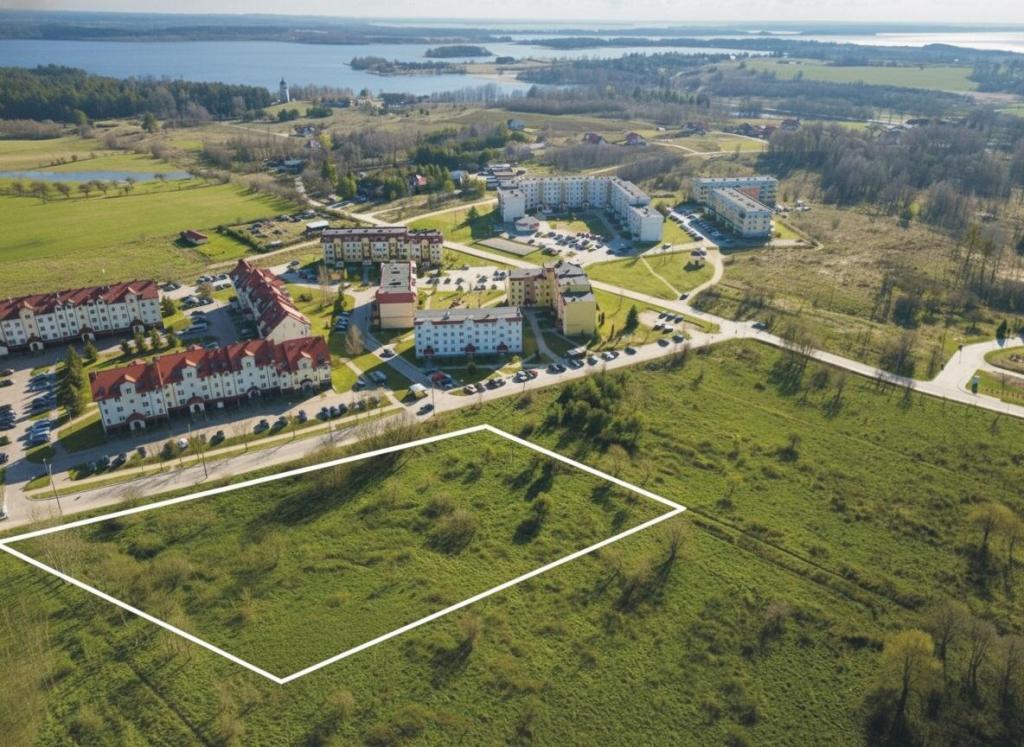 Działka budowlana 4200&nbsp;m², Węgorzewo, Jana Pawła II - zdjęcie 1