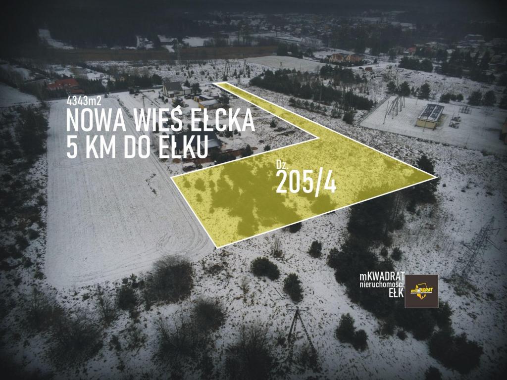 Działka budowlana 4343&nbsp;m², Ełk, Sportowa - zdjęcie 1