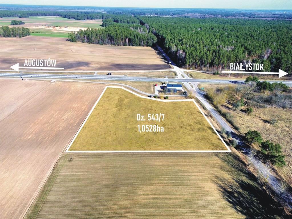 Działka budowlana 1,05&nbsp;ha, Sztabin - zdjęcie 1